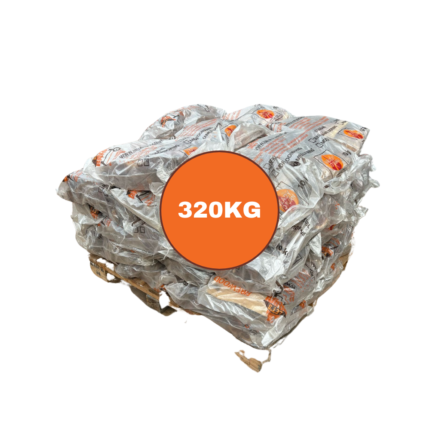 LET'S BRAAI 320KG African Hardwood Firewood Braaiwood Bulk Pallet