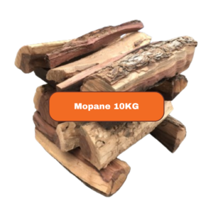 LET'S BRAAI 10kg Mopane Braaiwood African Hardwood