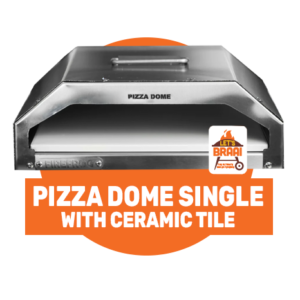 Pizza Dome with ceramic tile