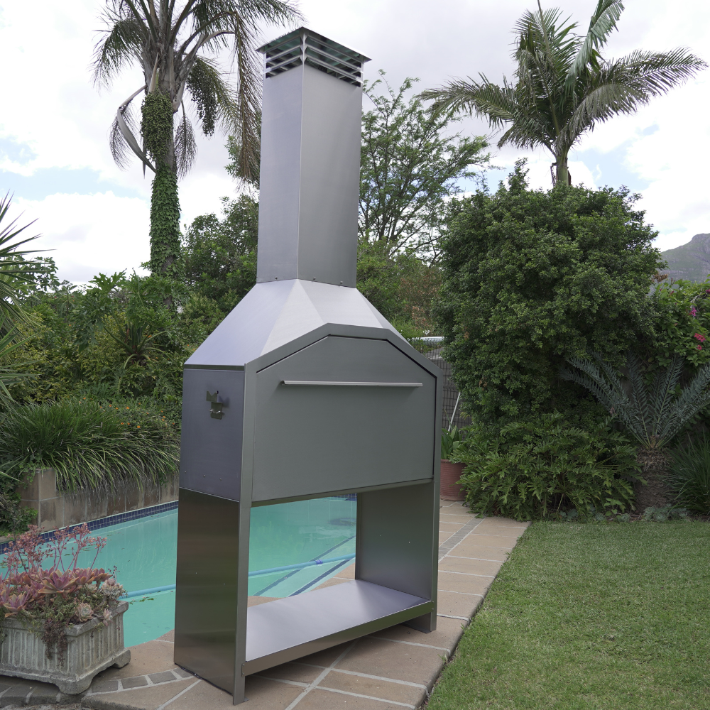 Free Standing Braai Stainless Steel