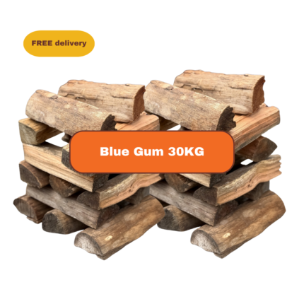 LET'S BRAAI Bluegum Braaiwood Firewood 30kg Hardwood