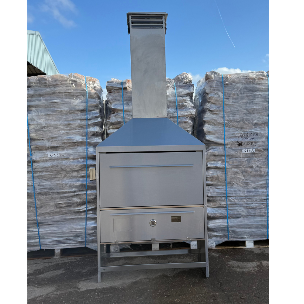 FREESTANDING BRAAI ROCKET STOVE